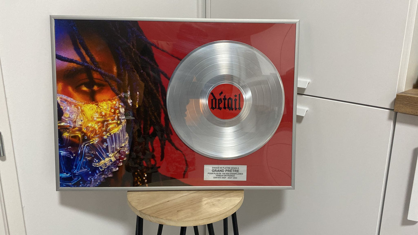 Disque / Single
Platine "Luxury Platinum"